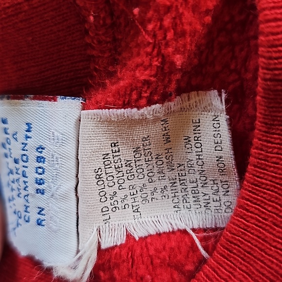 80' Indiana Hoosiers crew neck sweater - Picture 5 of 8